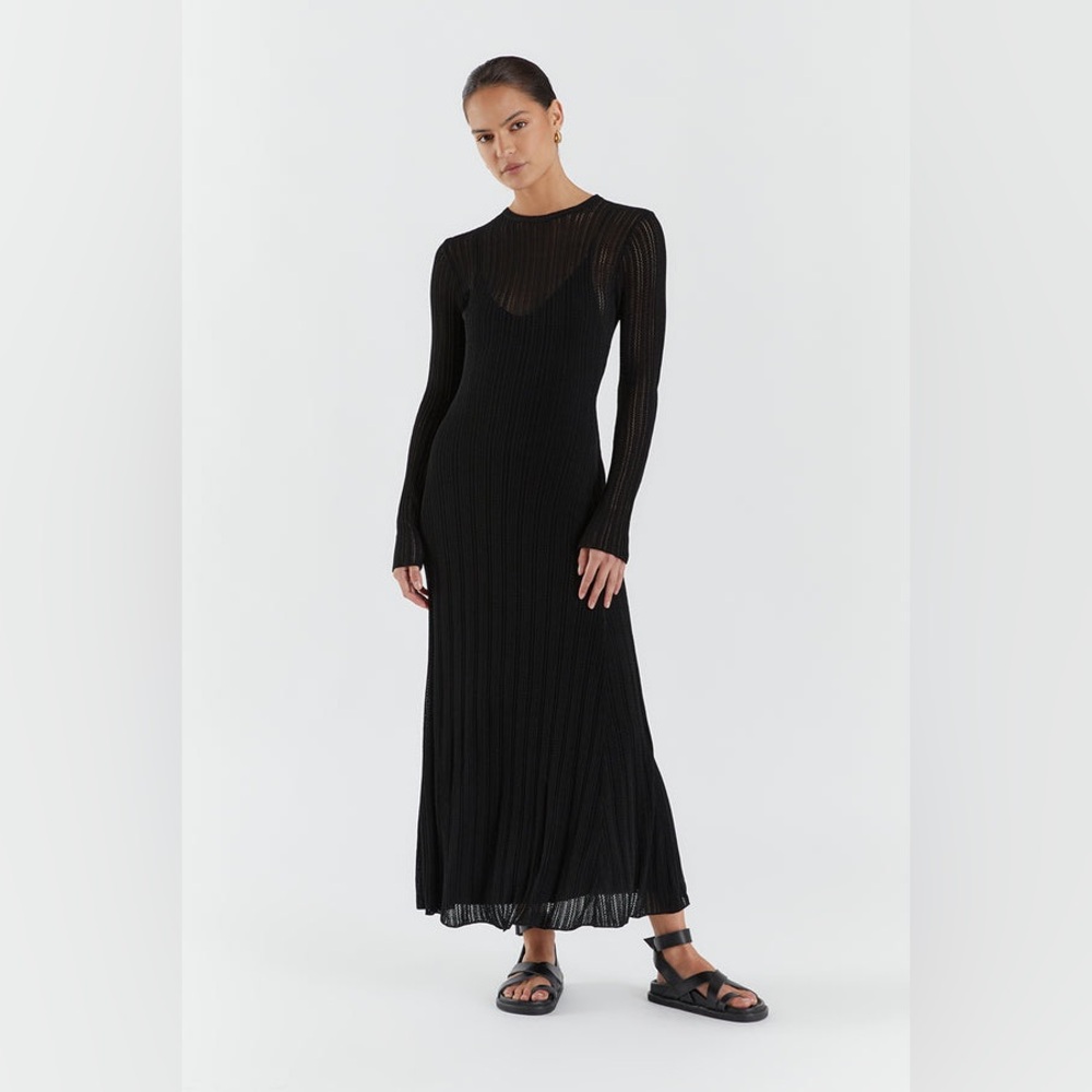 DISSH Black Long Sleeve Dress